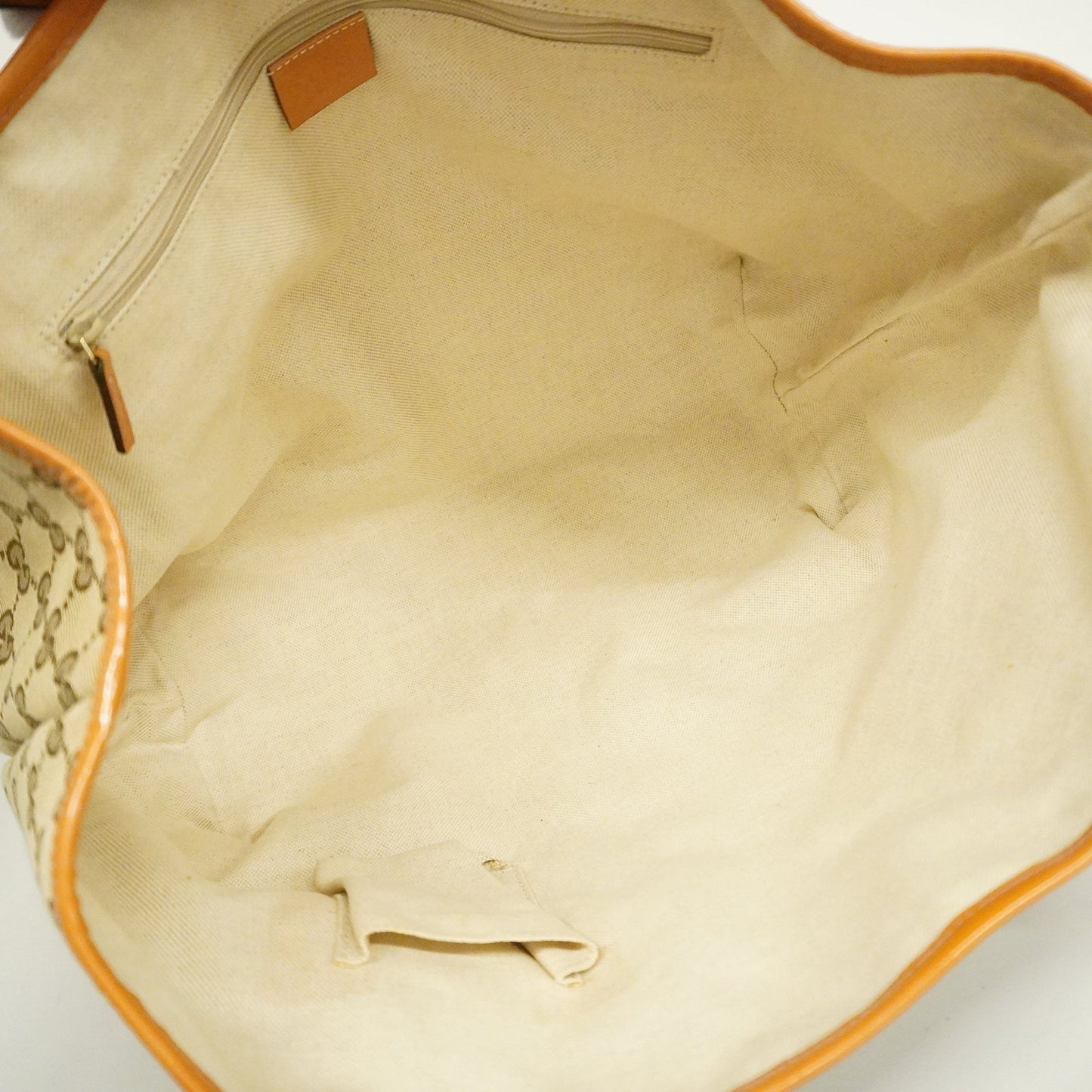 GUCCI Tote Bag 211970 Women's GG Canvas Tote Bag Beige
