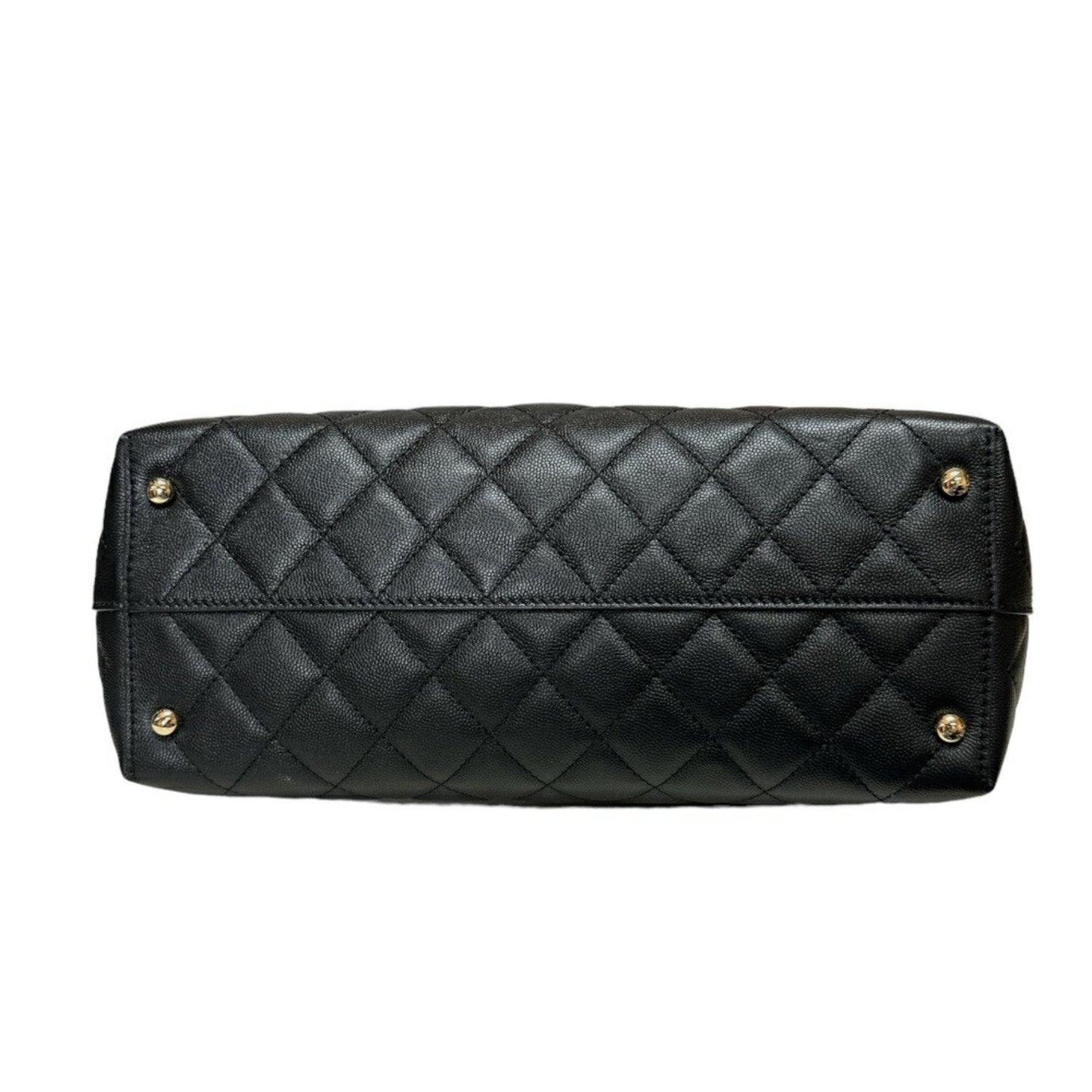 Chanel Matelasse Shoulder Bag Caviar Skin AS3953 Black Women's CHANEL Chain
