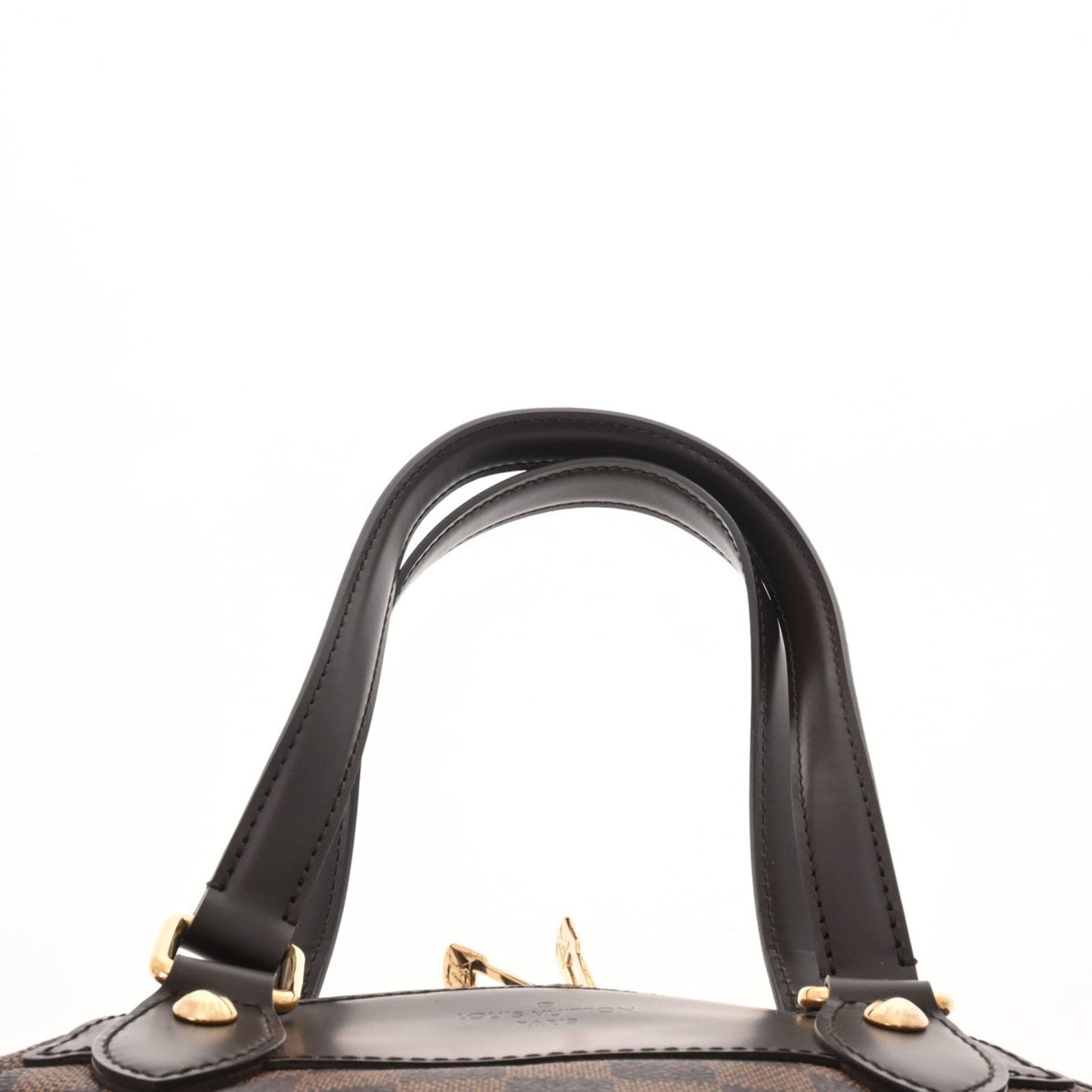 LOUIS VUITTON Damier Verona PM Brown N41117 Ladies Canvas Handbag