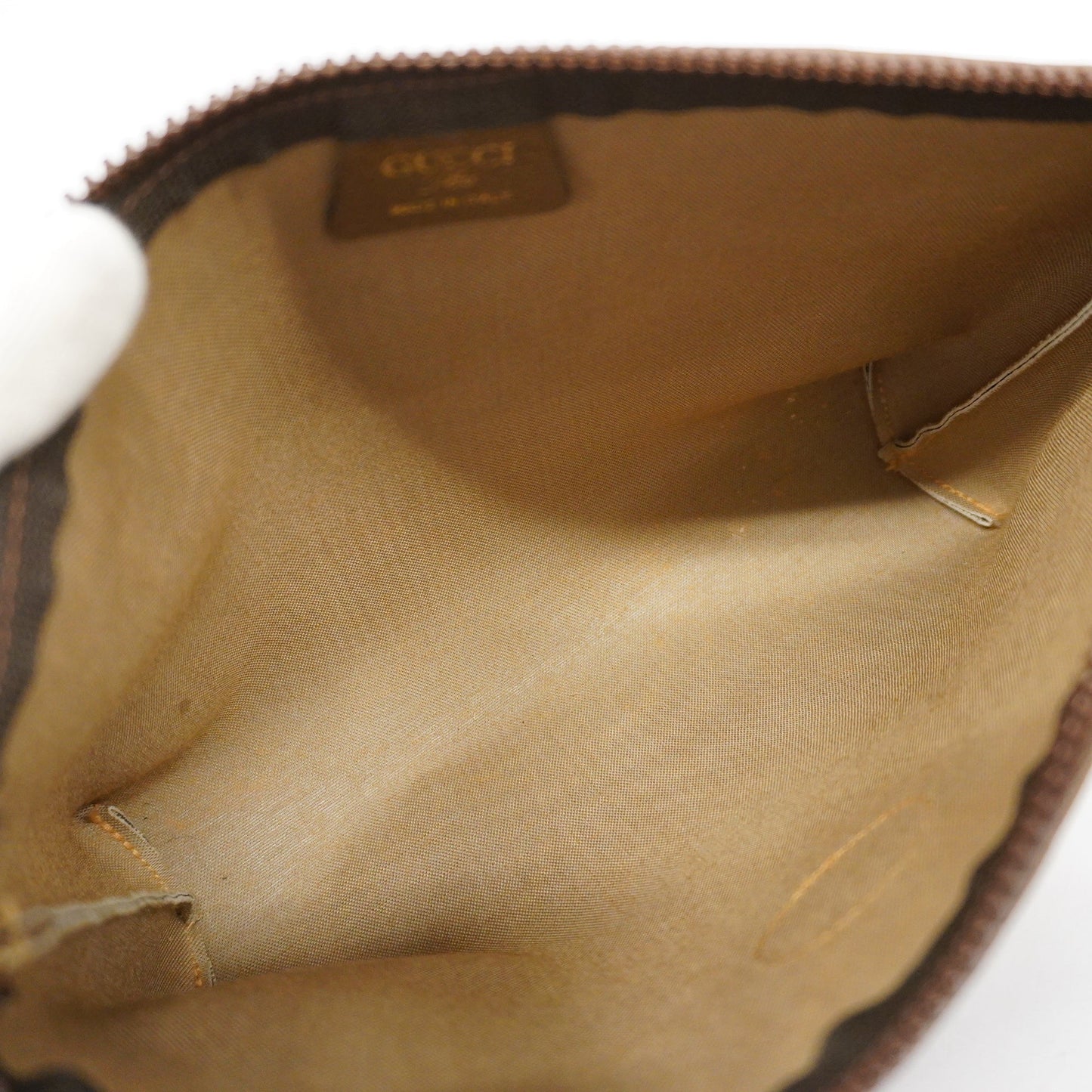 GUCCI Clutch Bag Women's GG Plus Clutch Bag Beige