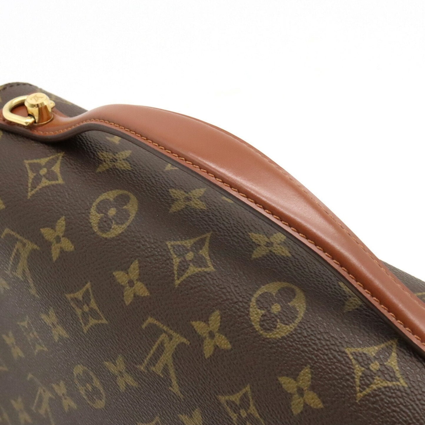 LOUIS VUITTON Monogram Monceau 28 Second Bag Handbag Missing Key M51185