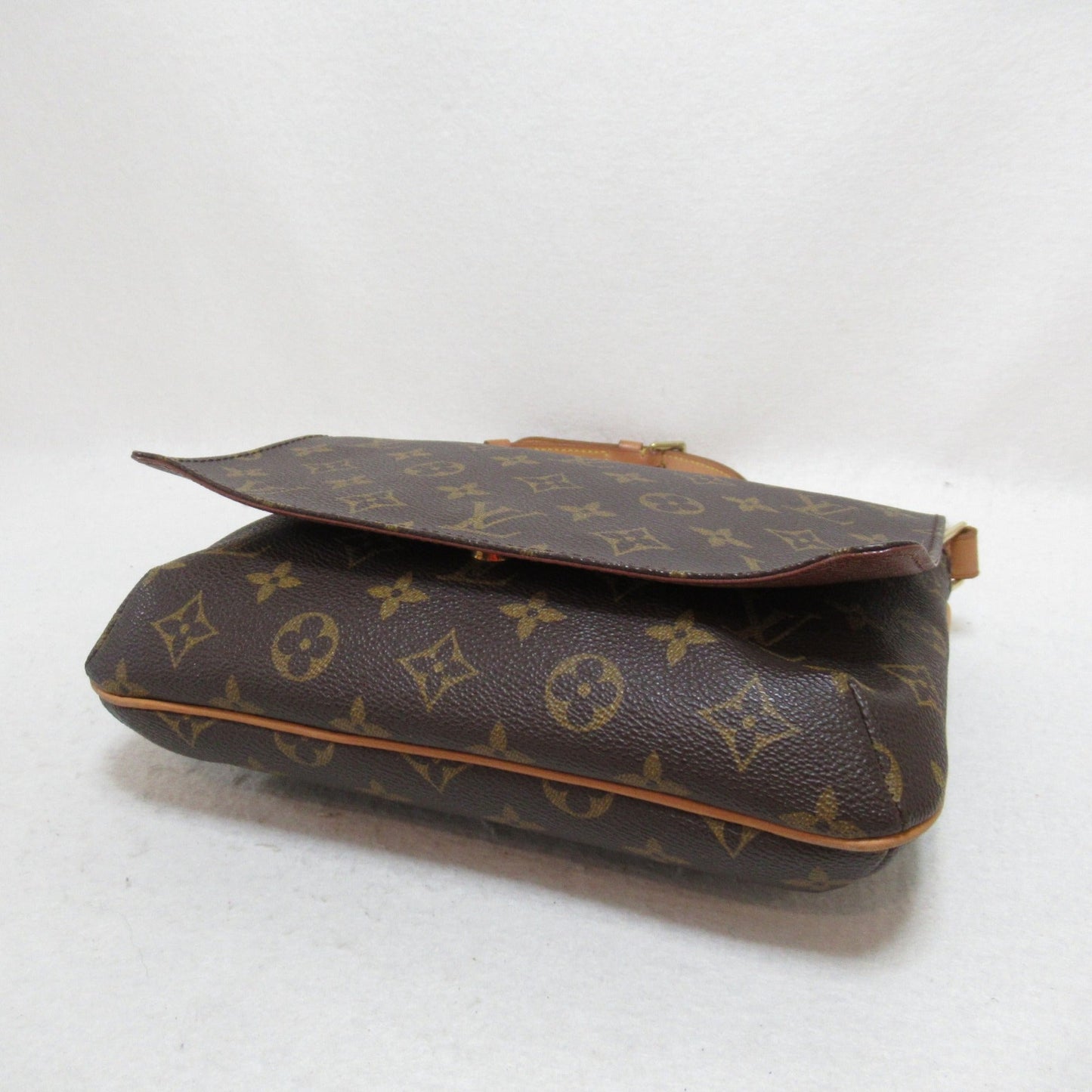 LOUIS VUITTON Musette Tango Short Shoulder Bag Brown Monogram PVC coated canvas M51257