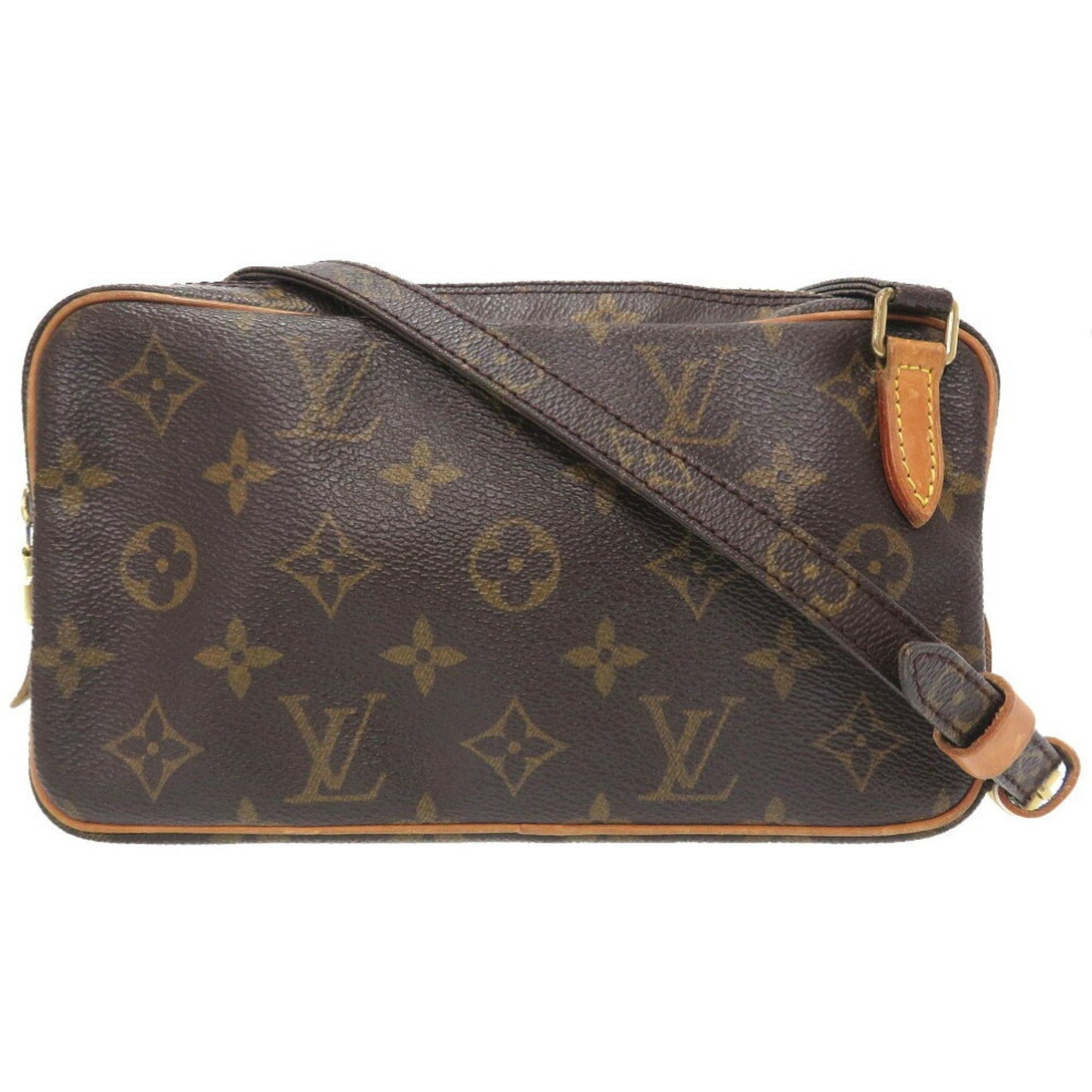 Louis Vuitton Monogram Marley Bandolier M51828 Shoulder Bag 0192 LOUIS VUITTON