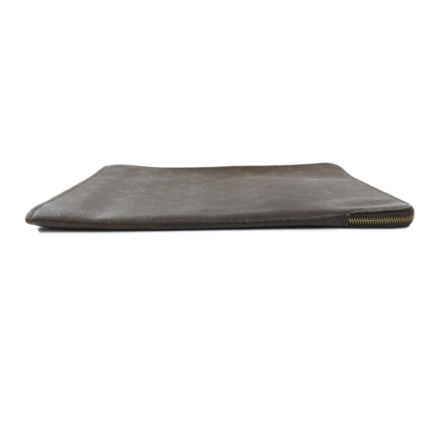 Louis Vuitton M53456 Posh Documents Case Monogram Second Bag Canvas Unisex LOUIS VUITTON