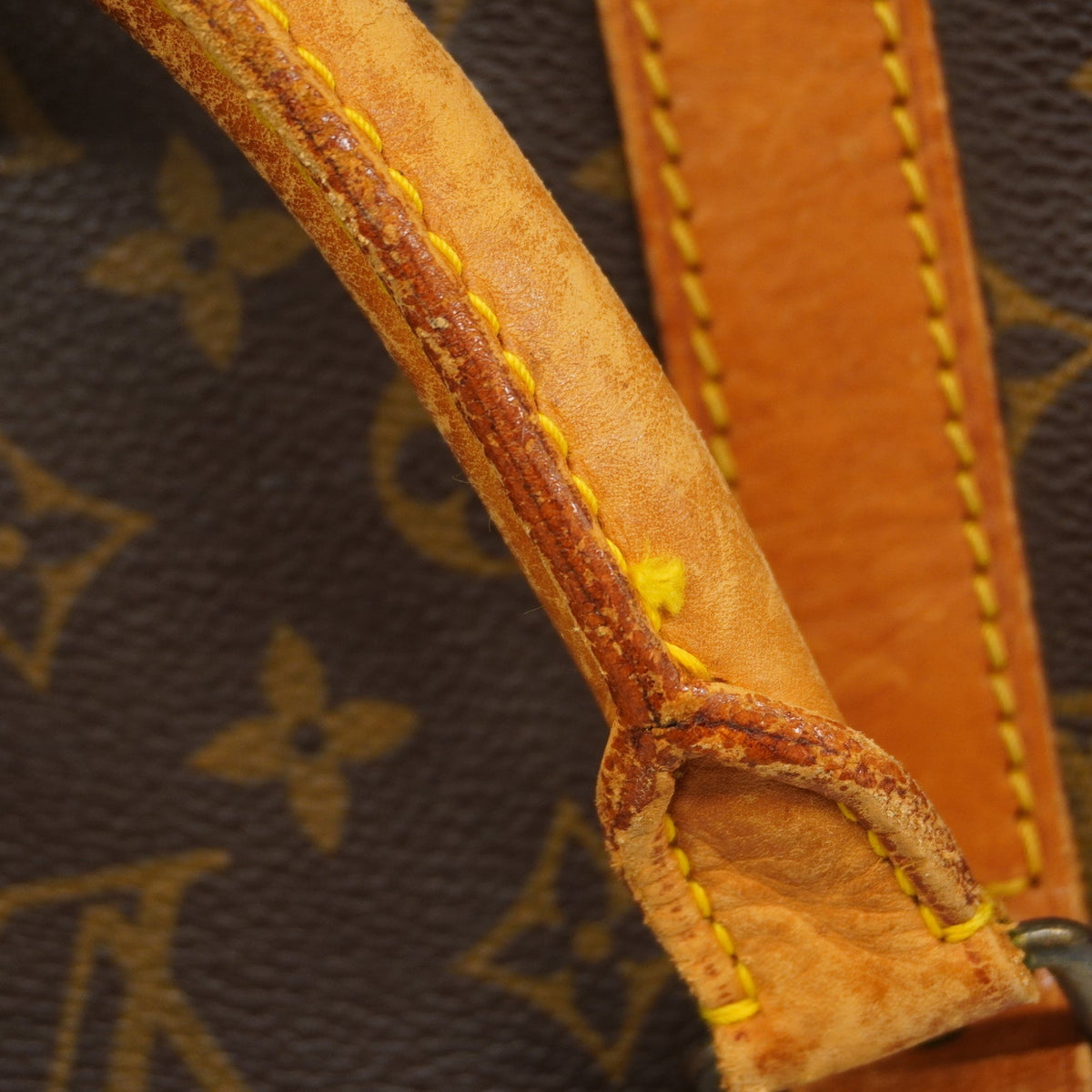 LOUIS VUITTONAuth Monogram Keepall Bandouliere 55 M41414 Boston Bag