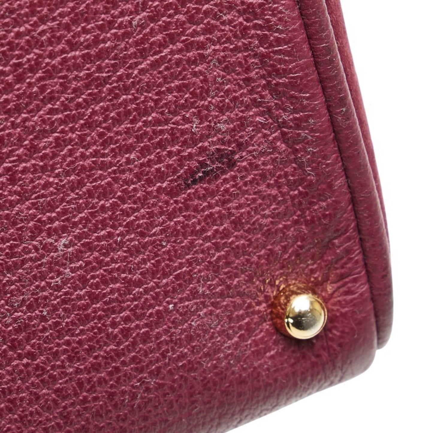 Gucci Brown Purple Suede Handbag