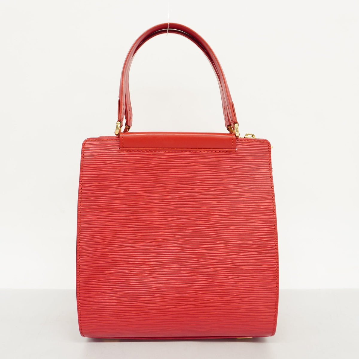 LOUIS VUITTONAuth Epi Figari PM Women's Handbag Rouge