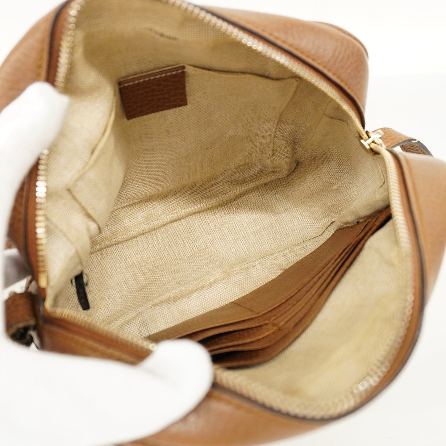 GUCCI GG Canvas 2way Bag 323660 Women's Shoulder Bag Beige,Brown