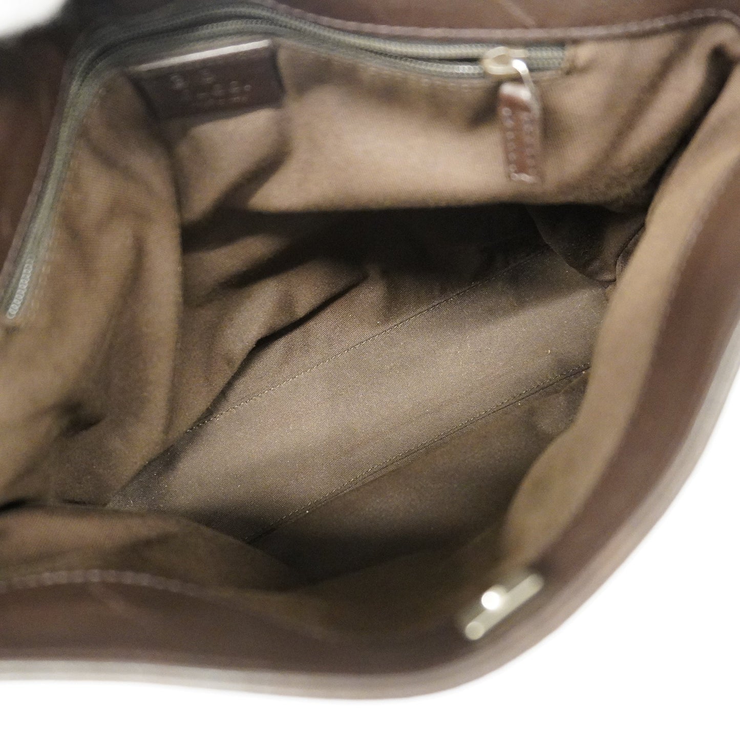 GUCCI GG Canvas Shoulder Bag 143745 Women's Shoulder Bag Brown