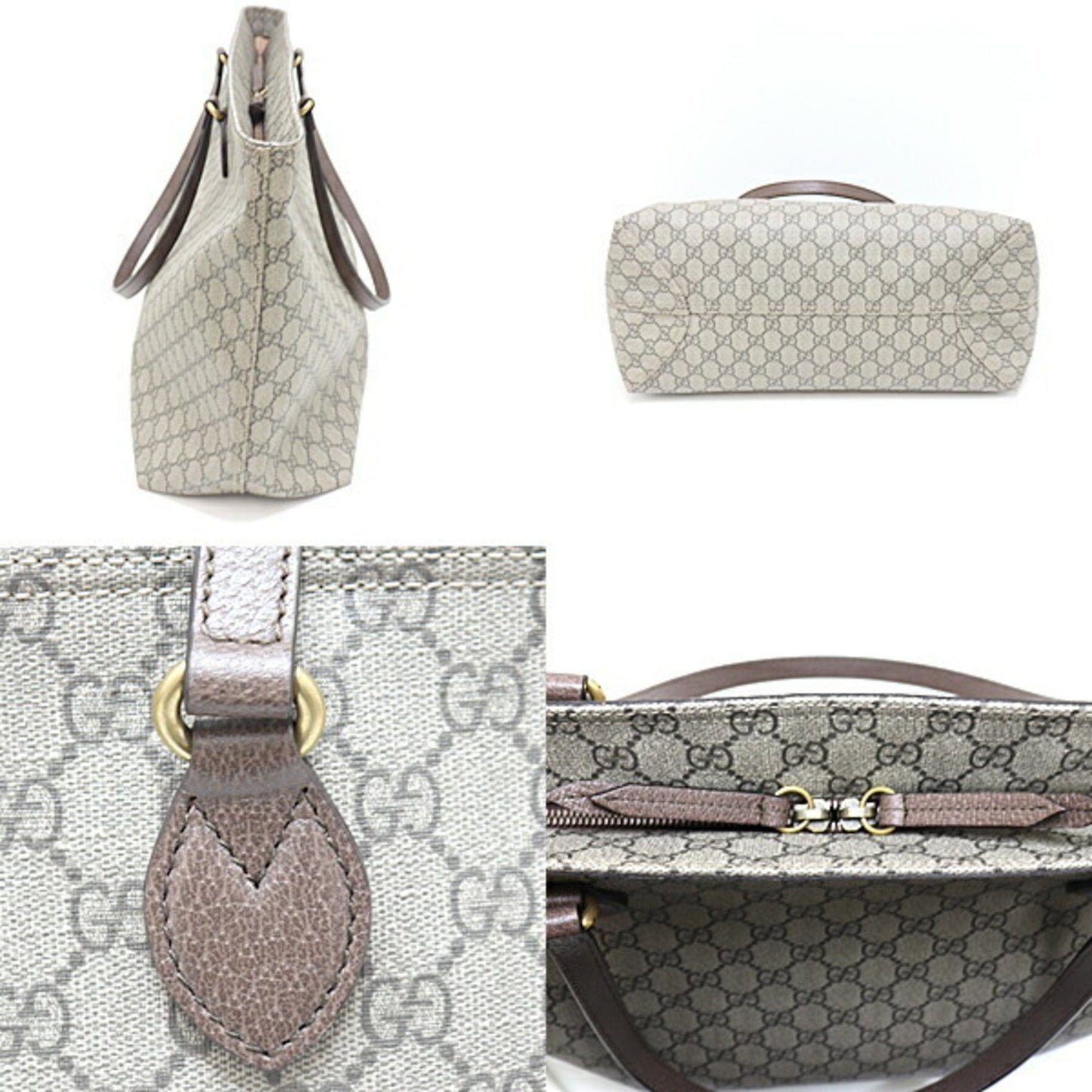 Gucci Tote Bag Off Dia Medium Beige x Evony 547974