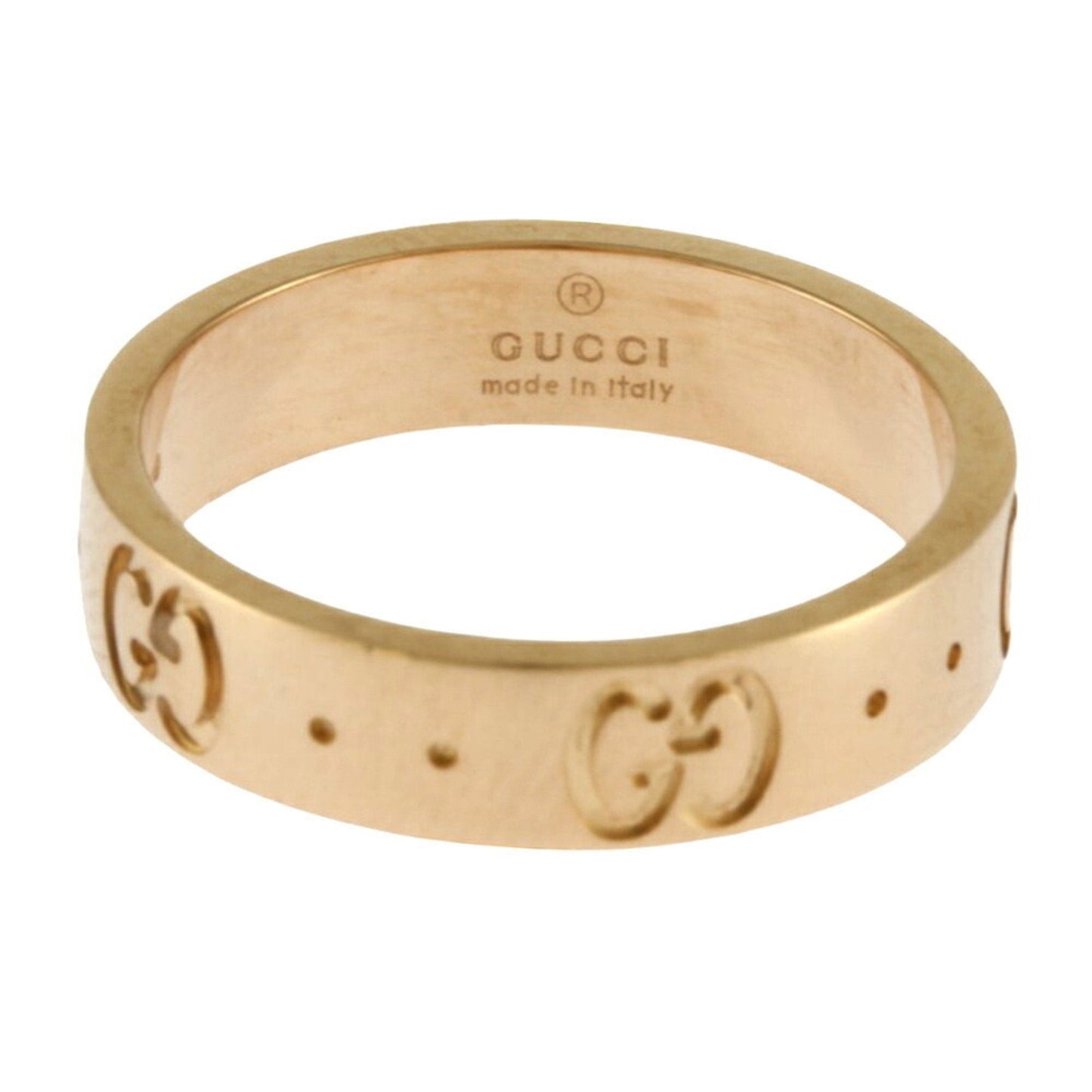 Gucci Gold Pink Gold Pink Gold (18K) Band Ring