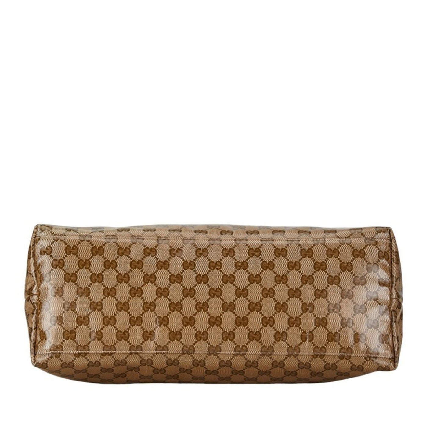 Gucci Gg Crystal Beige Leather Shoulder Bag