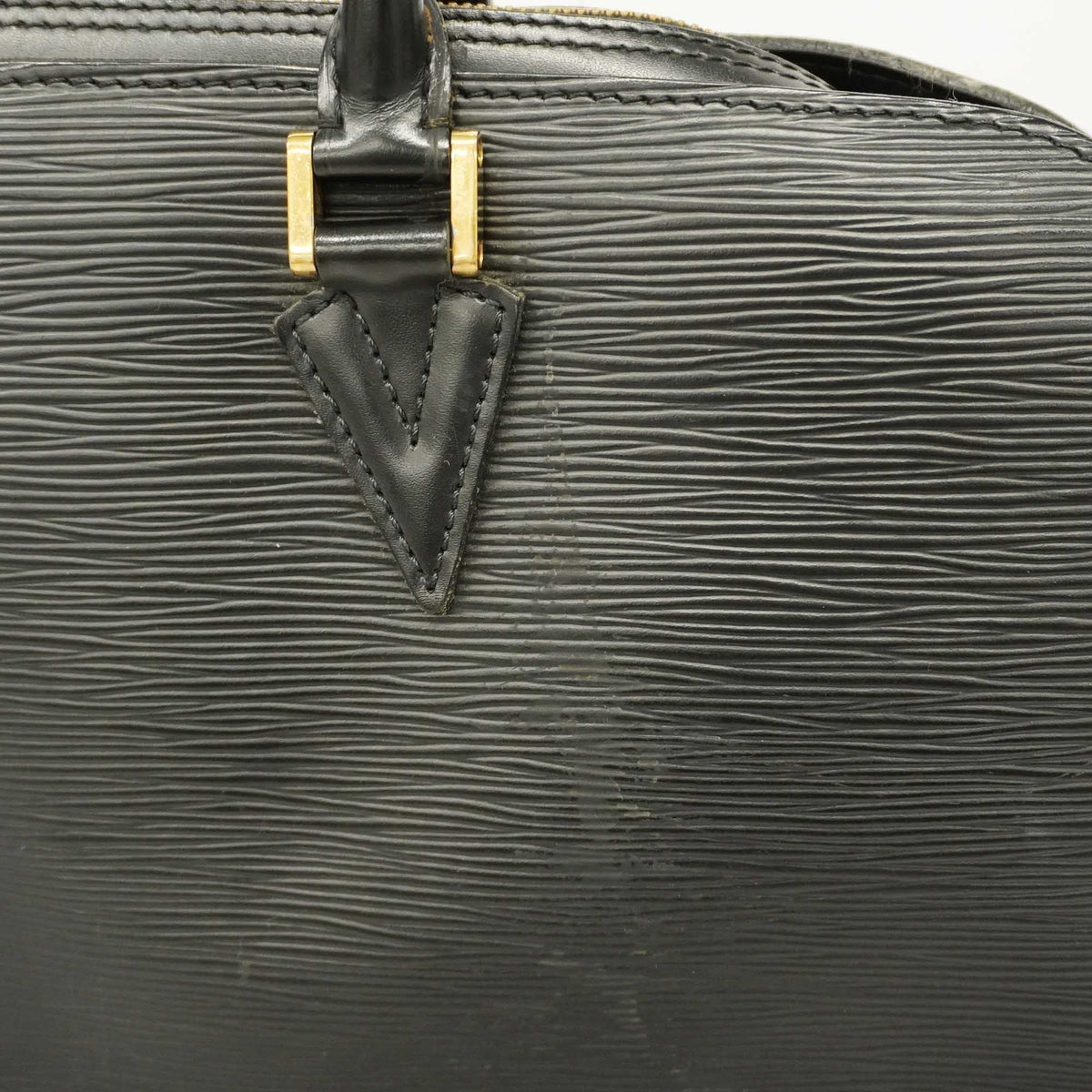 LOUIS VUITTONAuth Epi Sorbonne M54512 Women's Handbag Noir
