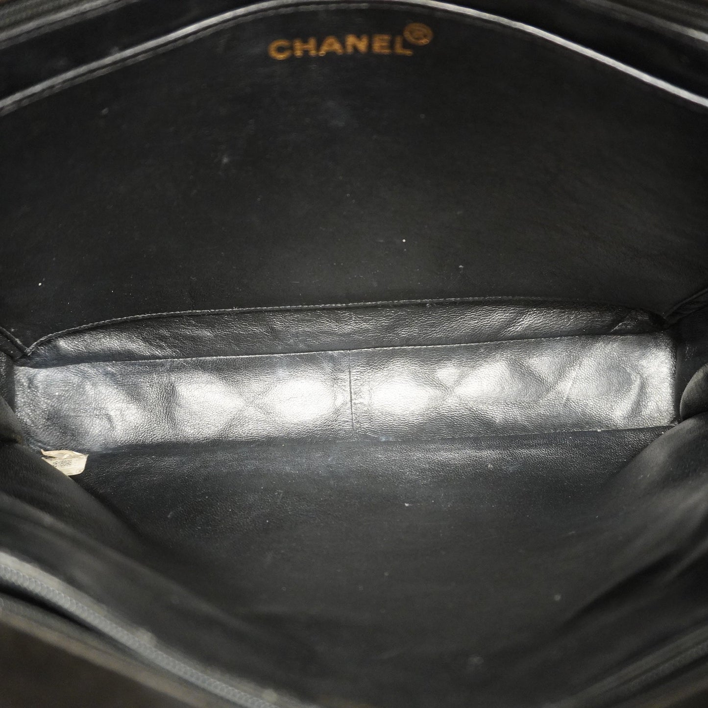 CHANEL Matelasse Chain Lambskin Women's Leather Shoulder Bag Black
