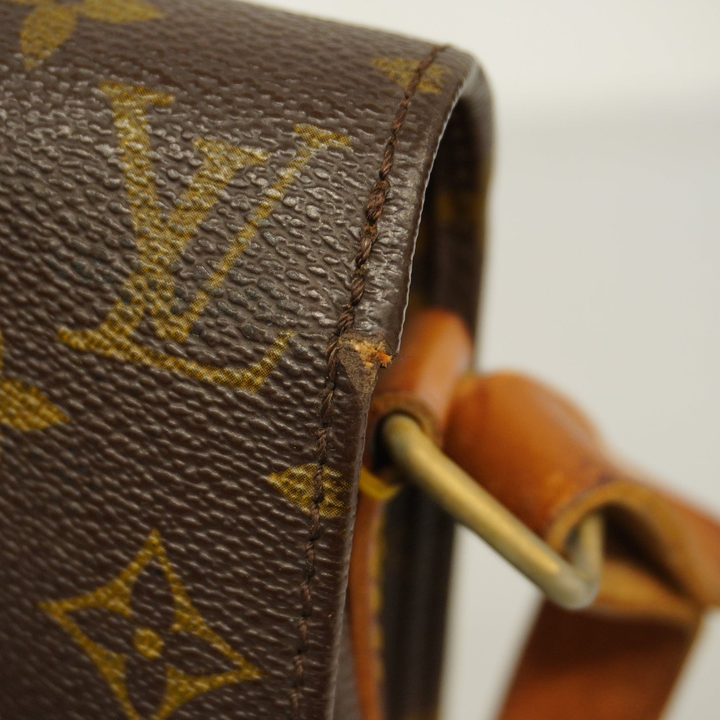 LOUIS VUITTONAuth Monogram Cartesier M51252 Women's Shoulder Bag