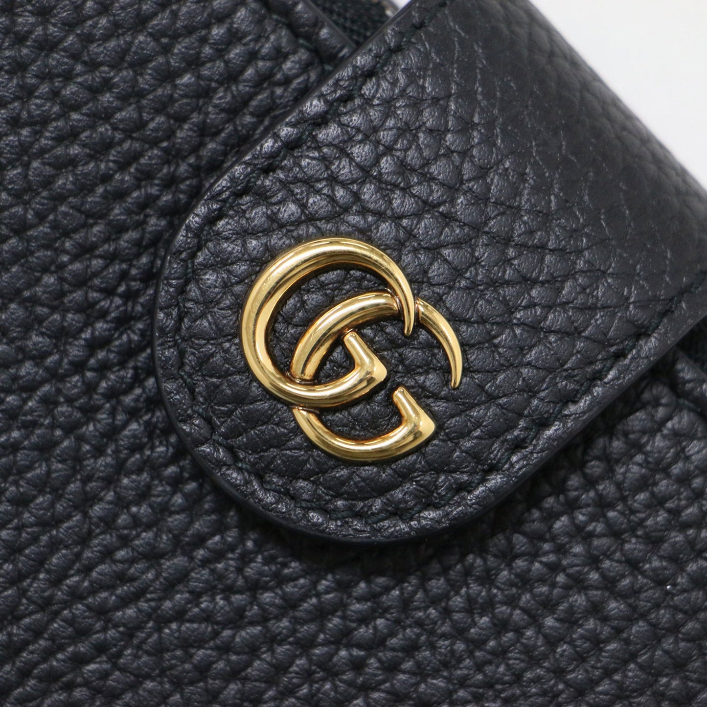 Gucci Black Leather Wallet (Bi-Fold)