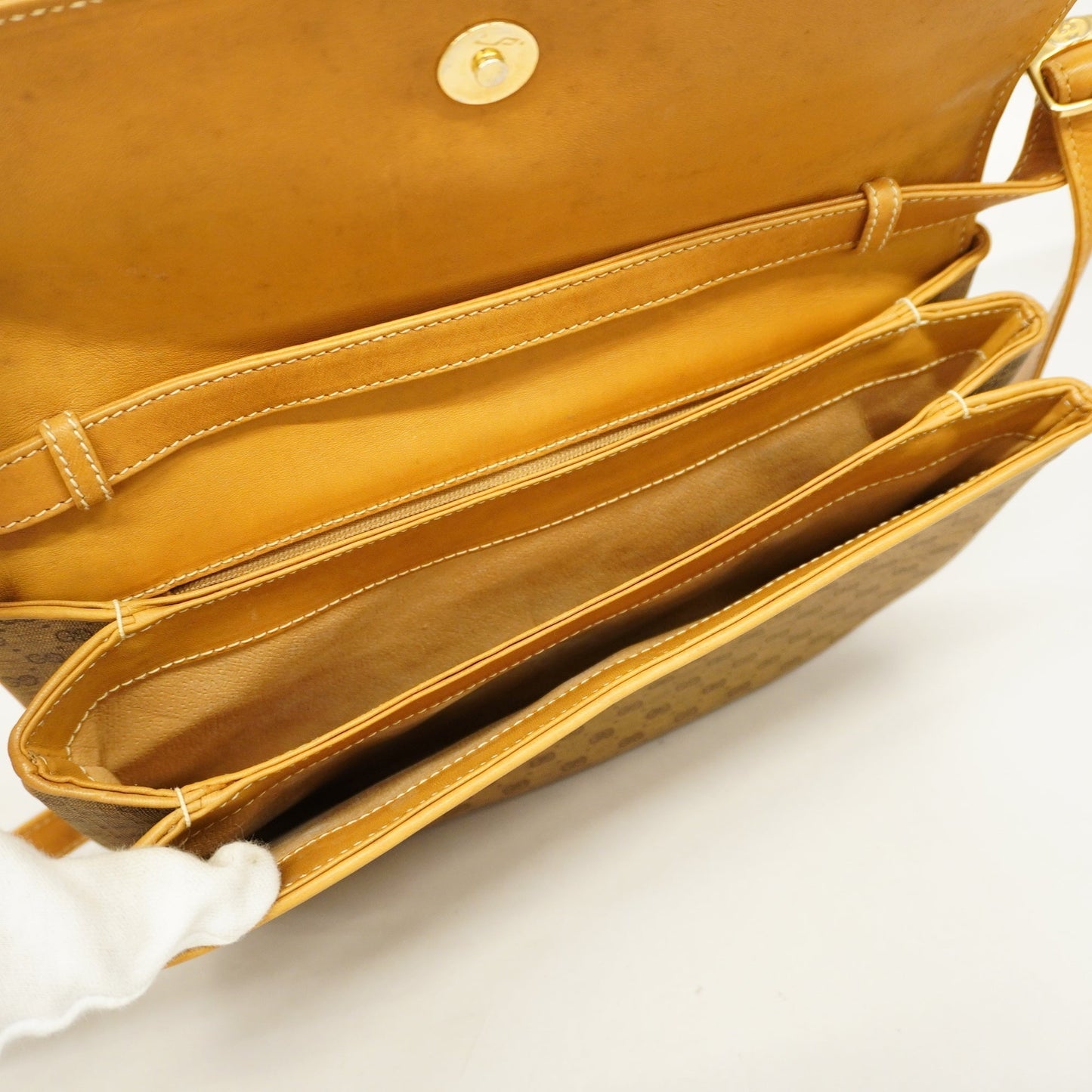 GUCCI Micro GG Micro GG 004 106 0024 Women's Shoulder Bag Beige