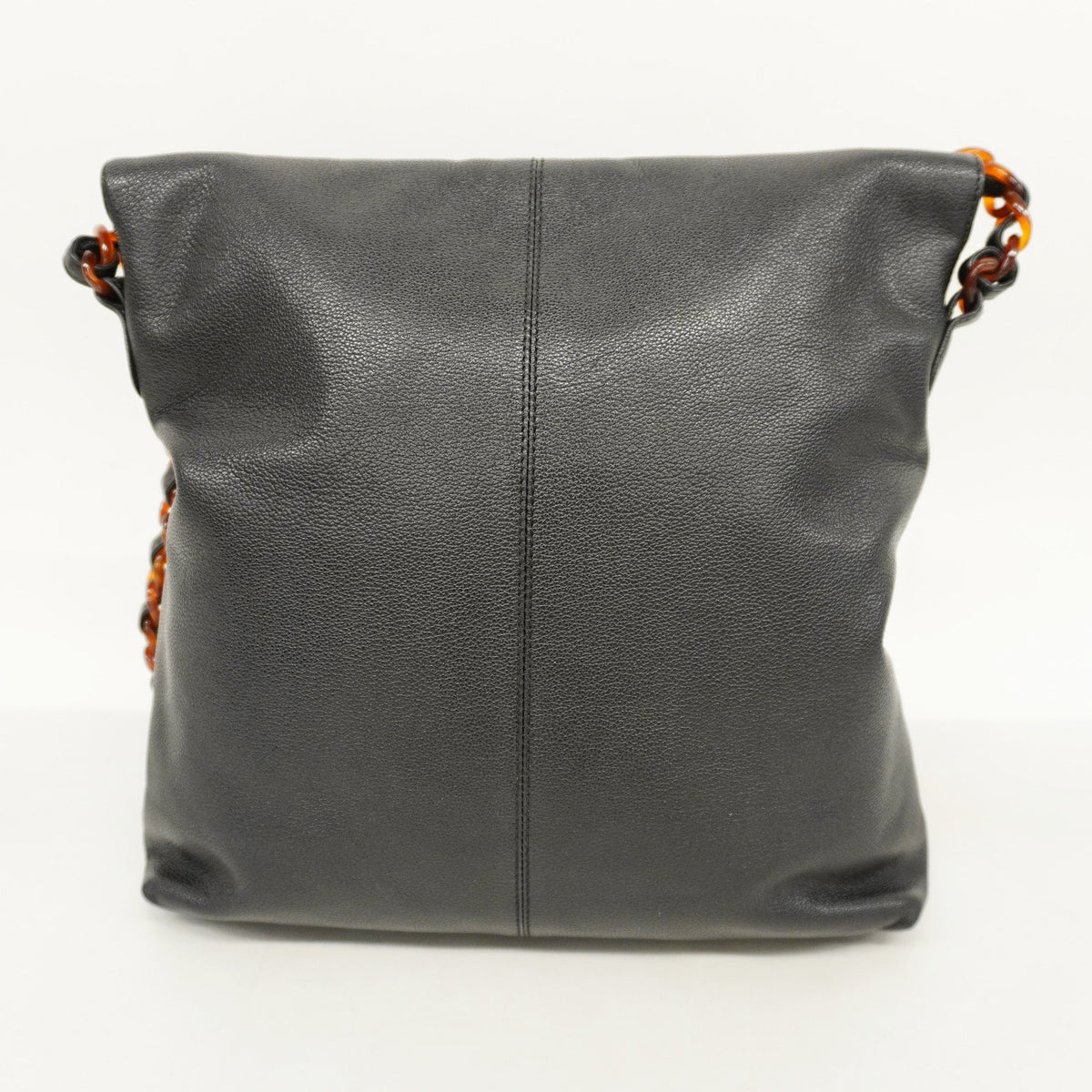 ChanelAuth Shoulder Bag Women's Leather Shoulder Bag Black