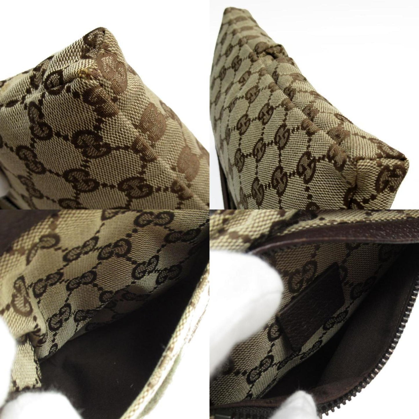 Gucci Gg Canvas Brown Gg Canvas Fanny Pack