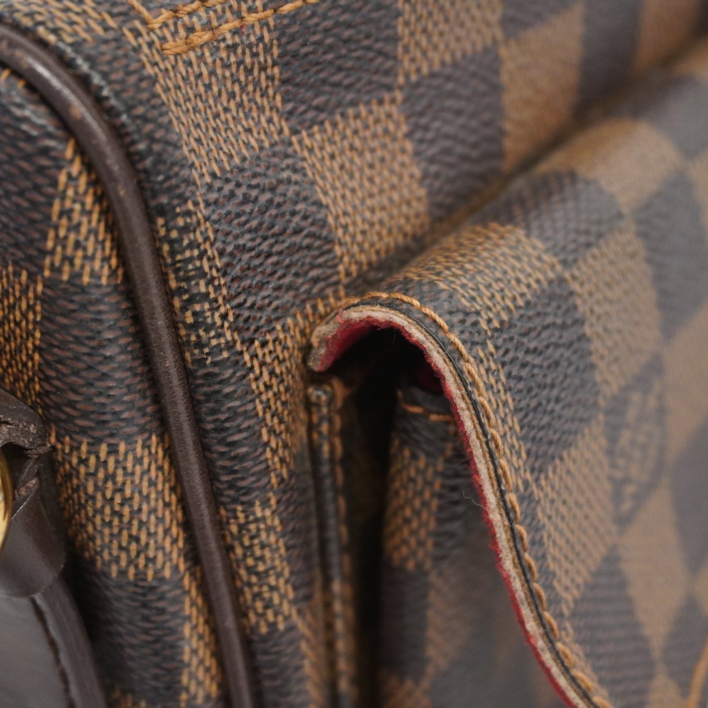 LOUIS VUITTONAuth Damier La Vello GM N60006 Women's Shoulder Bag