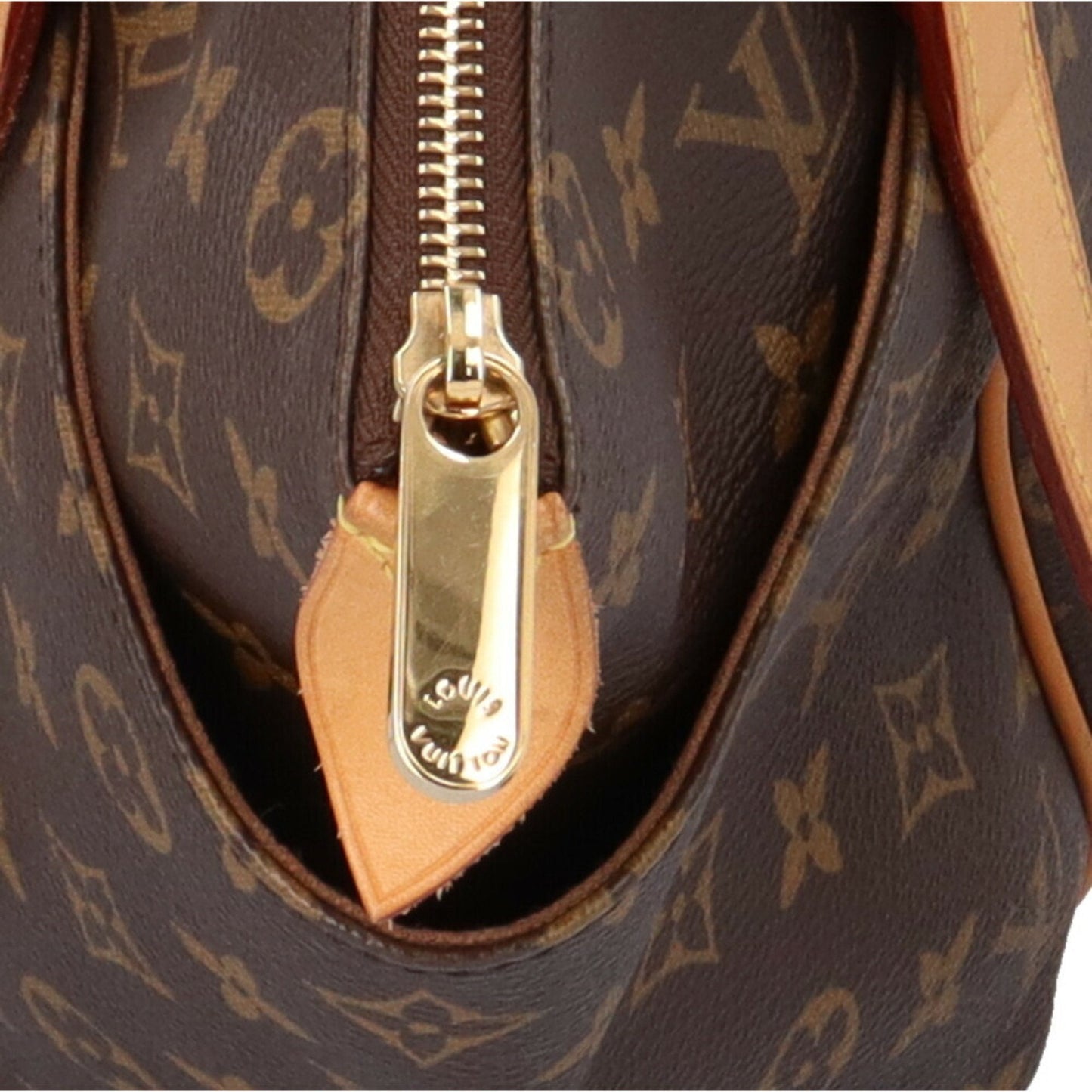 LOUIS VUITTON Totally PM Monogram Shoulder Bag Canvas Brown Women's