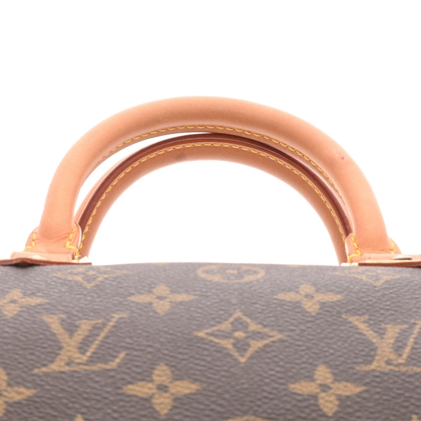 LOUIS VUITTON Monogram Speedy 35 Brown M41524 Women's Canvas Handbag