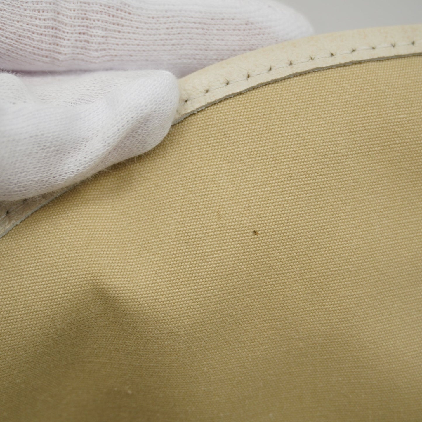 LOUIS VUITTONAuth Monogram Mini Lin Saumur M95314 Shoulder Bag Dune