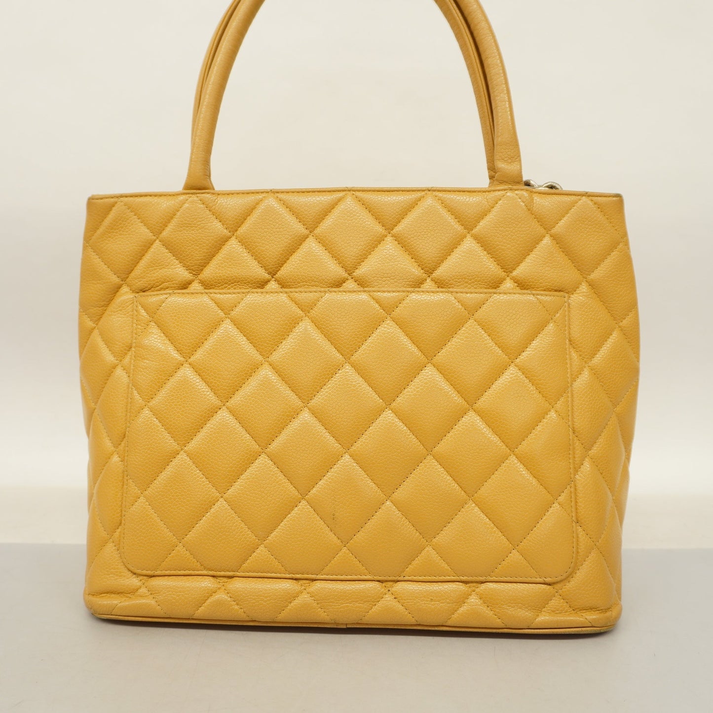 ChanelAuth Reprint Tote Women's Caviar Leather Tote Bag Beige