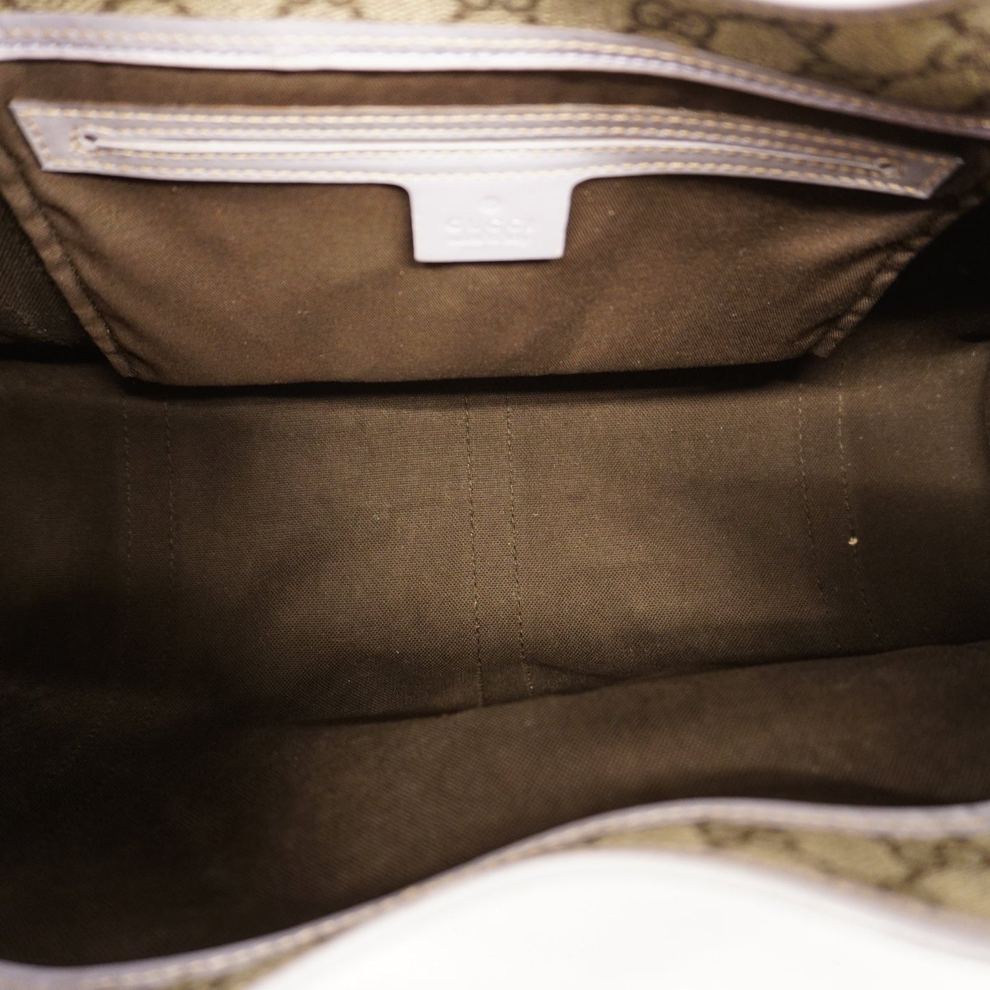 GUCCI Tote Bag Sima 203494 Women's GG Supreme Tote Bag Beige,Purple