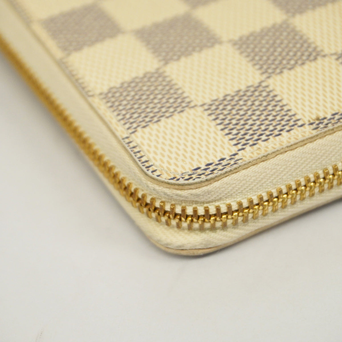 LOUIS VUITTONAuth Damier Azur Portefeuille Clemence N61264