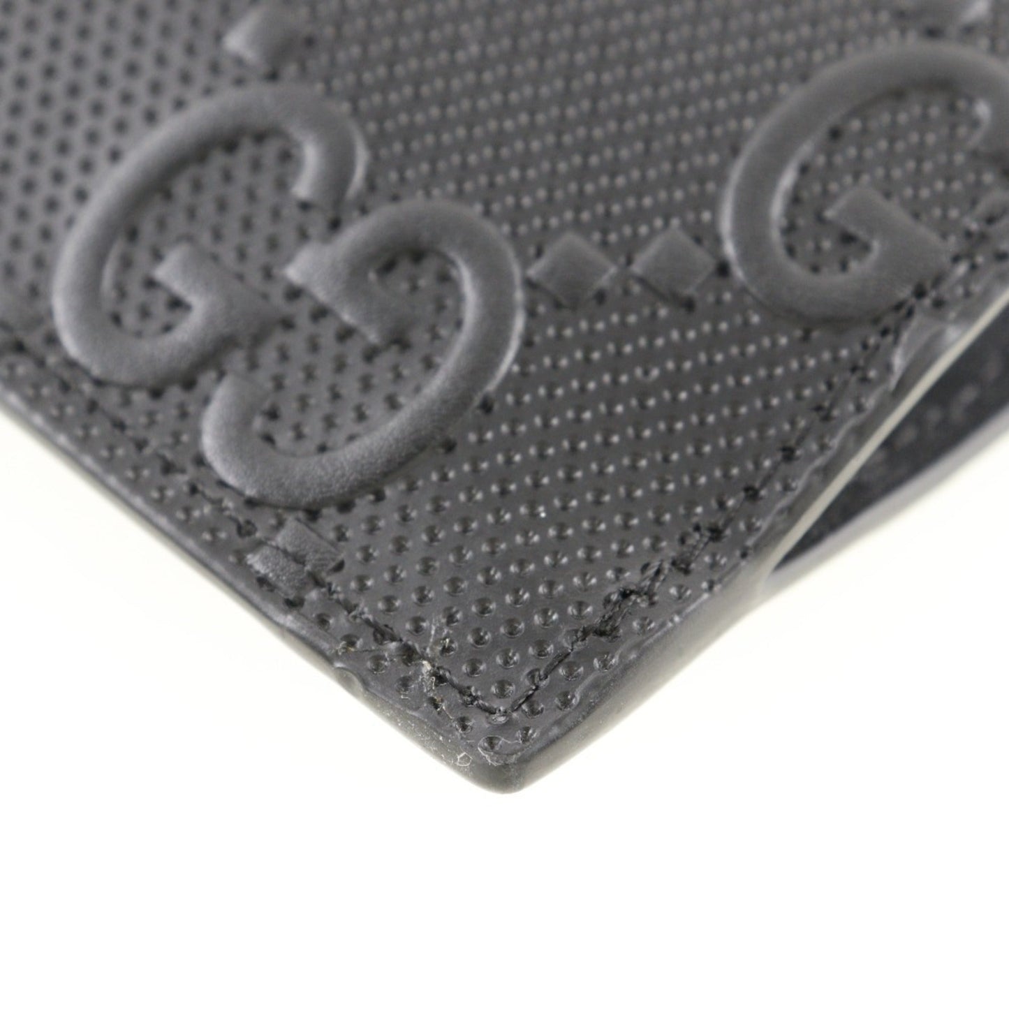 Gucci Black Leather Clutch Bag