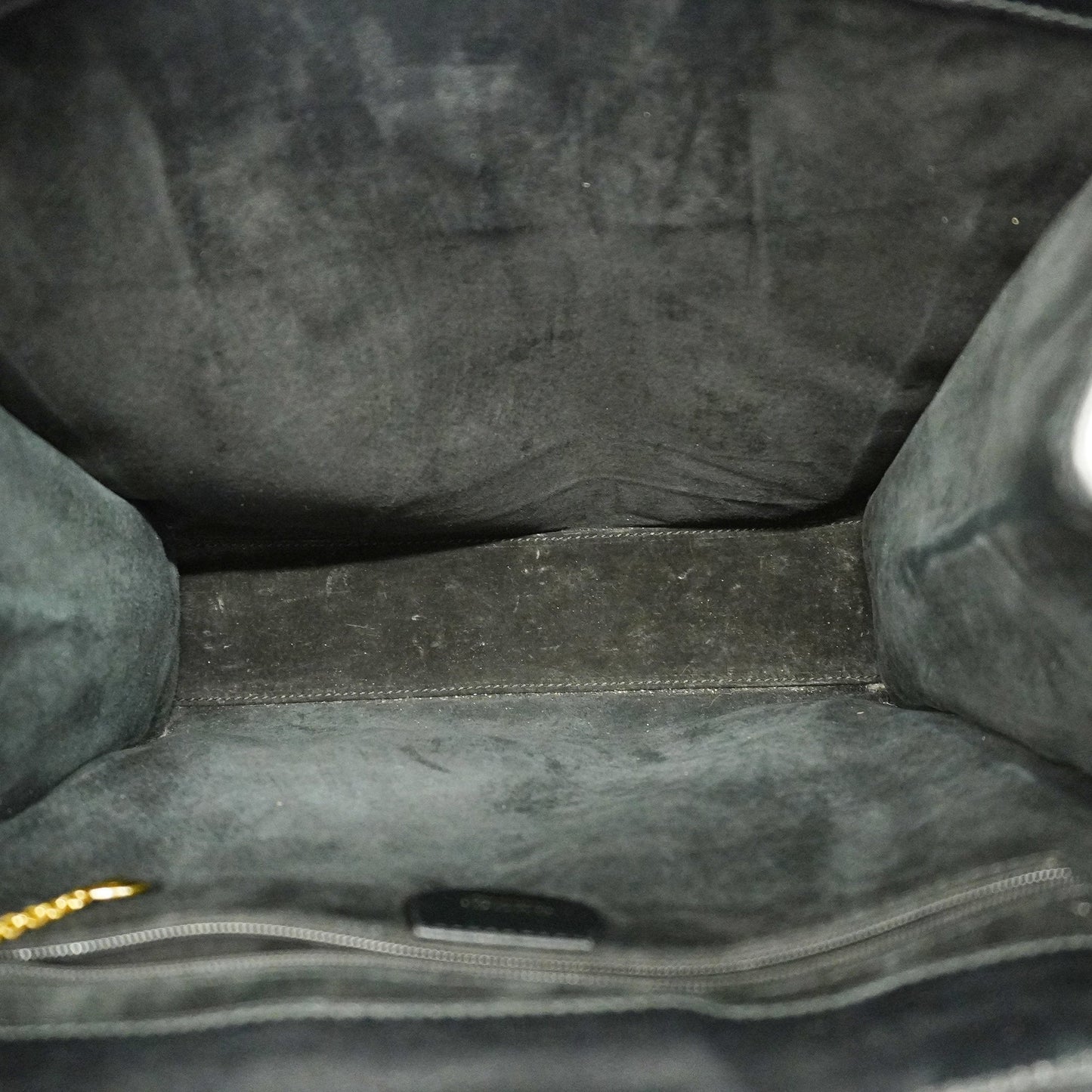 GUCCI Tote Bag Women's Leather Tote Bag Black