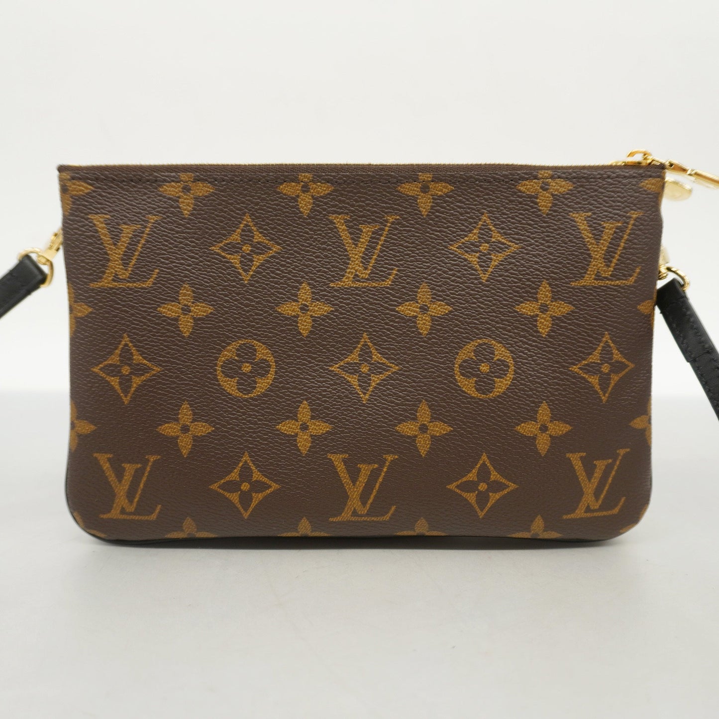 LOUIS VUITTONAuth Monogram Reverse Pochette Double Zip M69203 Women's Shoulder