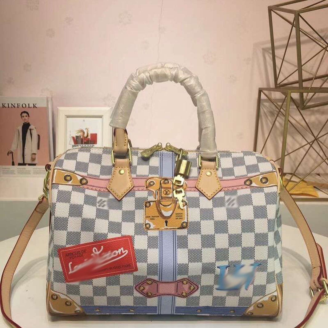 LB158 Damier Azur,Monogram