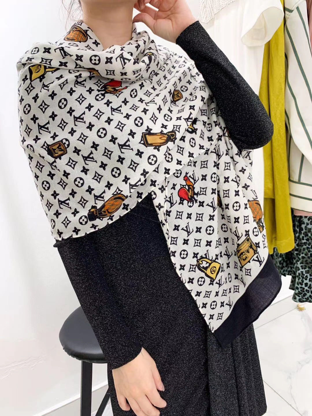 CLTH 019 100%Cashmere 65x180cm