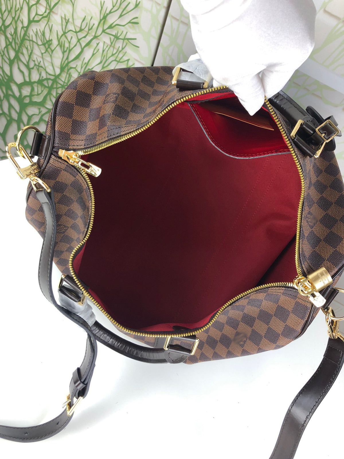 LB221 Keepall 45:17.7x10.6x7.9inch Keepall 50:19.7x11.4x9.1inch Keepall 55:21.7x12.2x10.2inch