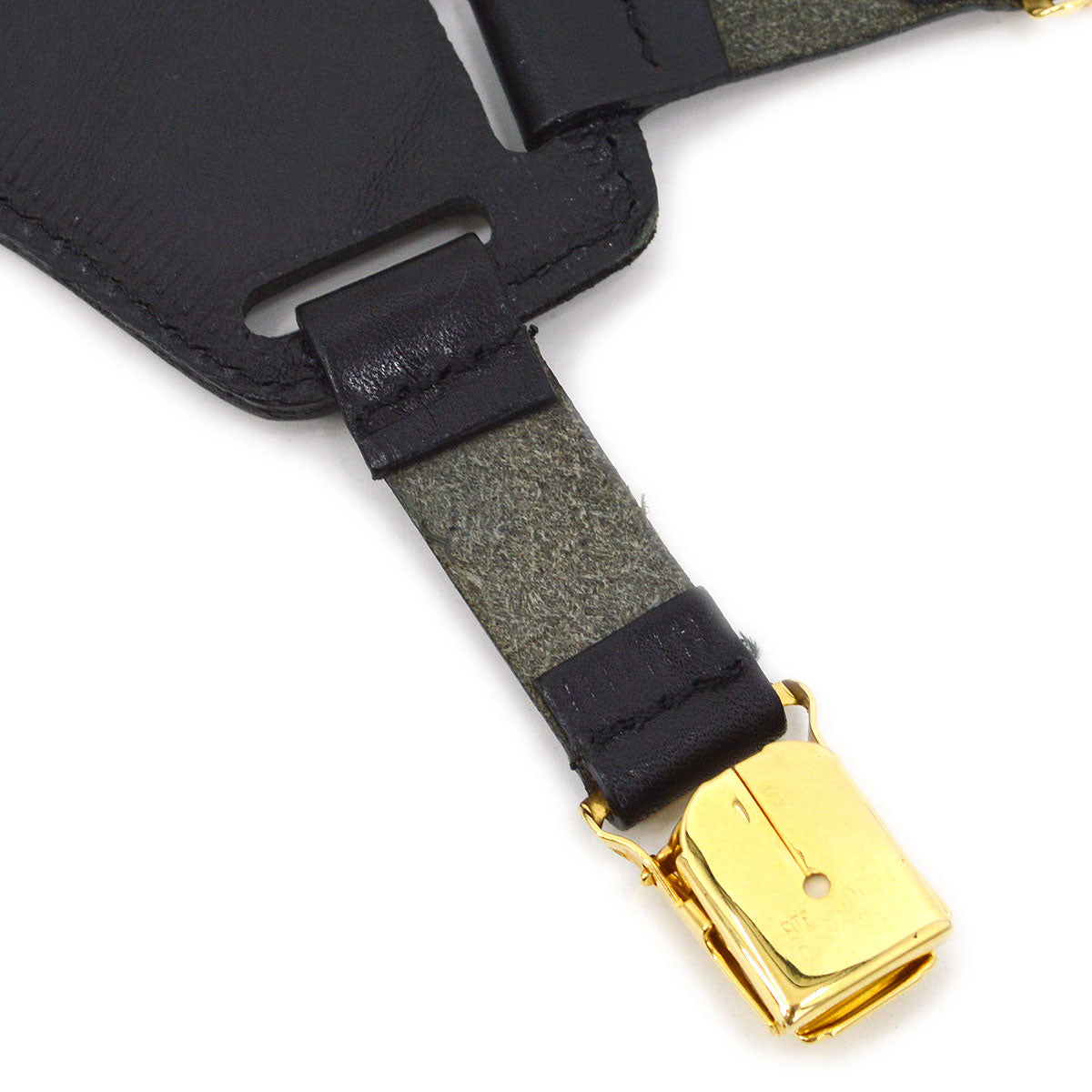 CHANEL 1997 Spring Suspenders Beige 74767