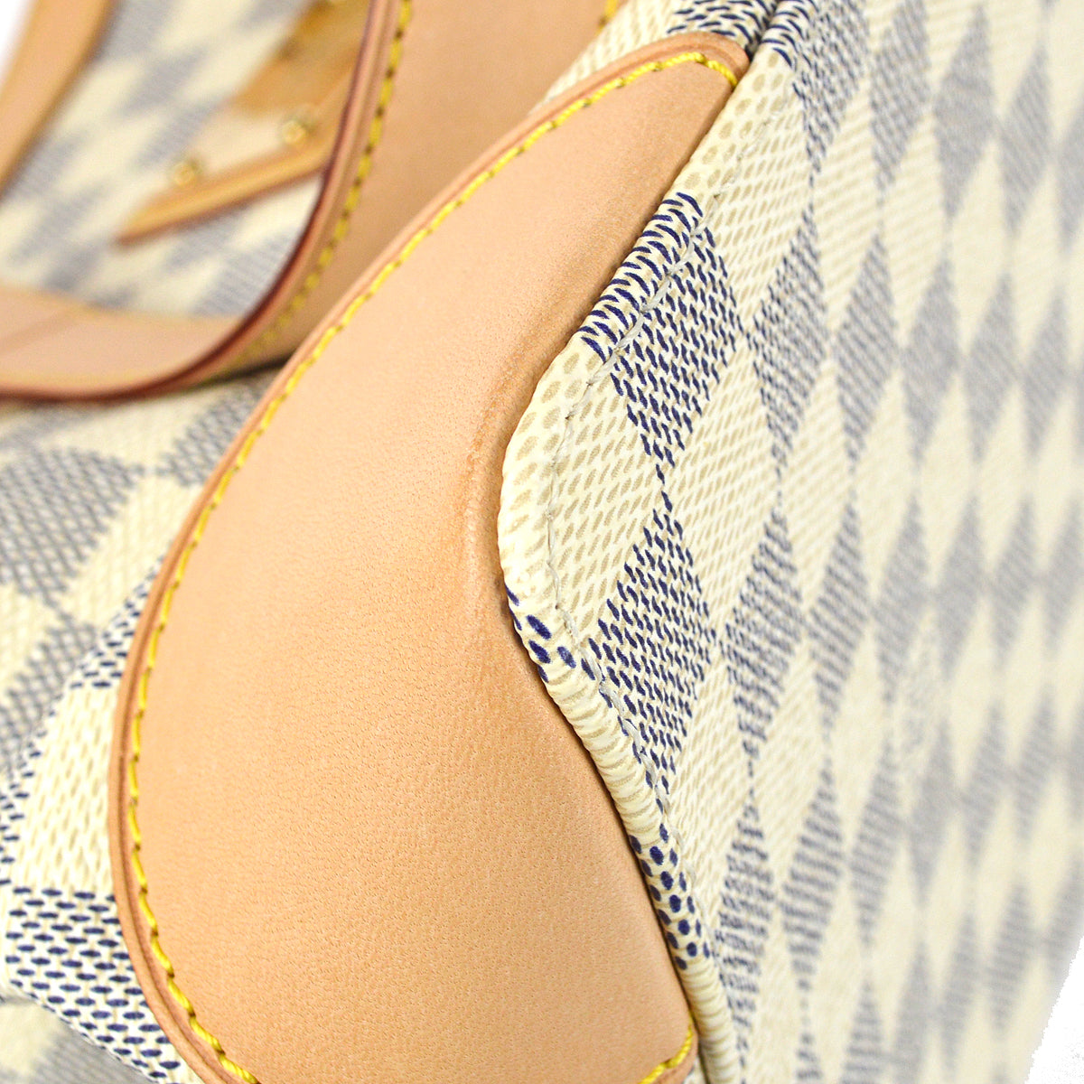 Louis Vuitton 2011 Damier Azur Hampstead PM Tote Handbag N51207