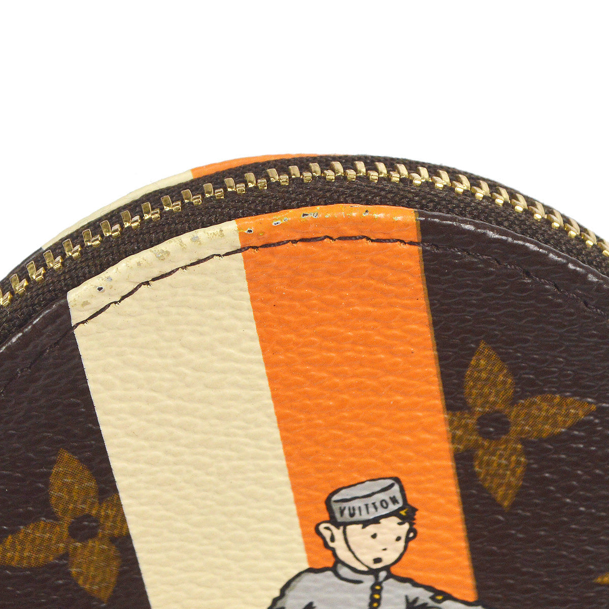 Louis Vuitton 2006 Monogram Groom Porte Monnaie Rond M60037