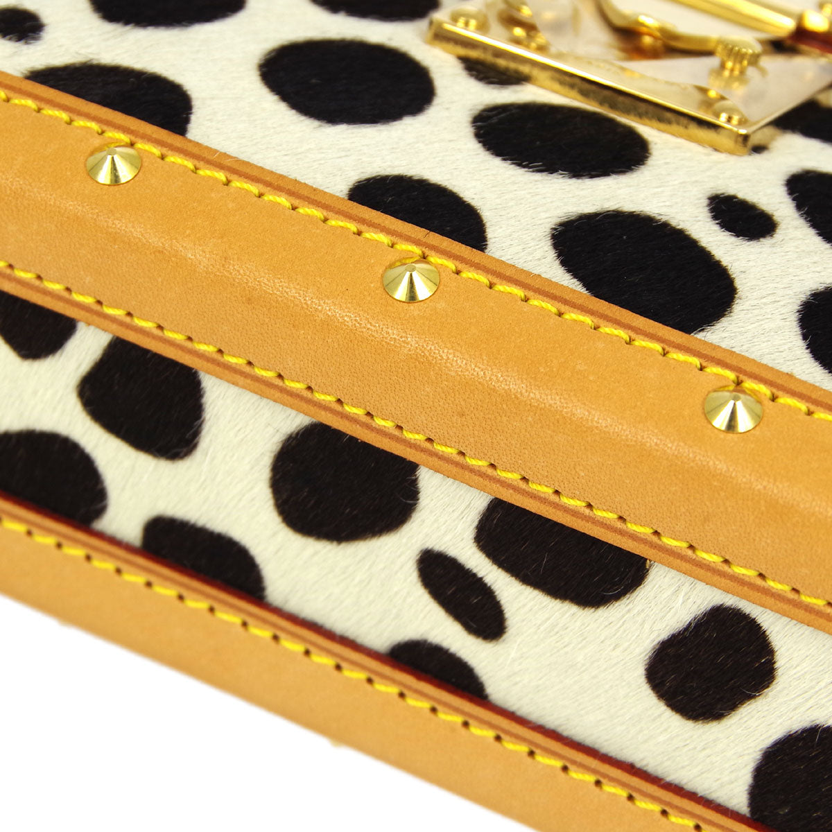 Louis Vuitton * 2003 Monogram Multicolor Pochette Dalmatian M92826