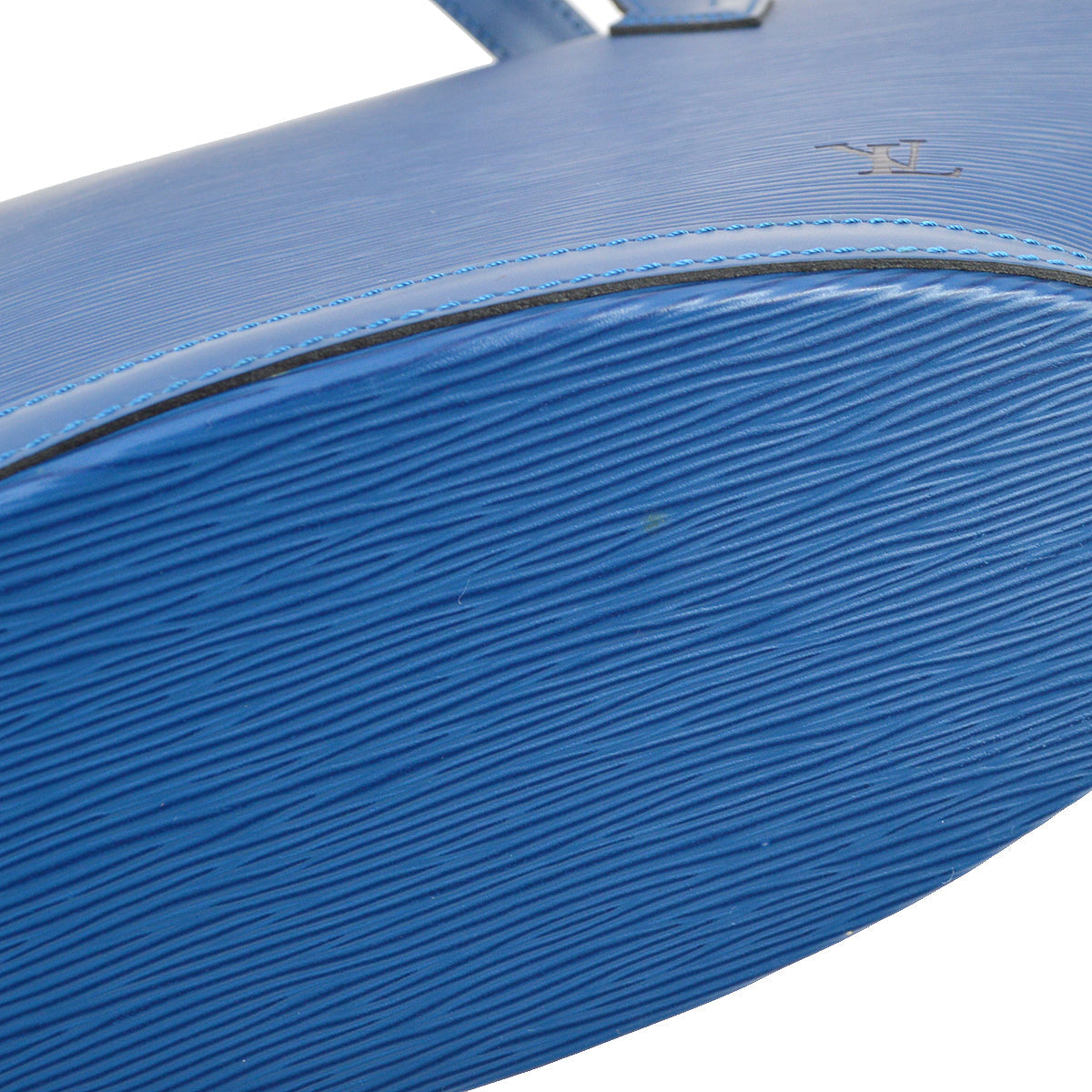 Louis Vuitton 1996 Blue Epi Saint Jacques Poignee Long Tote Bag M52335