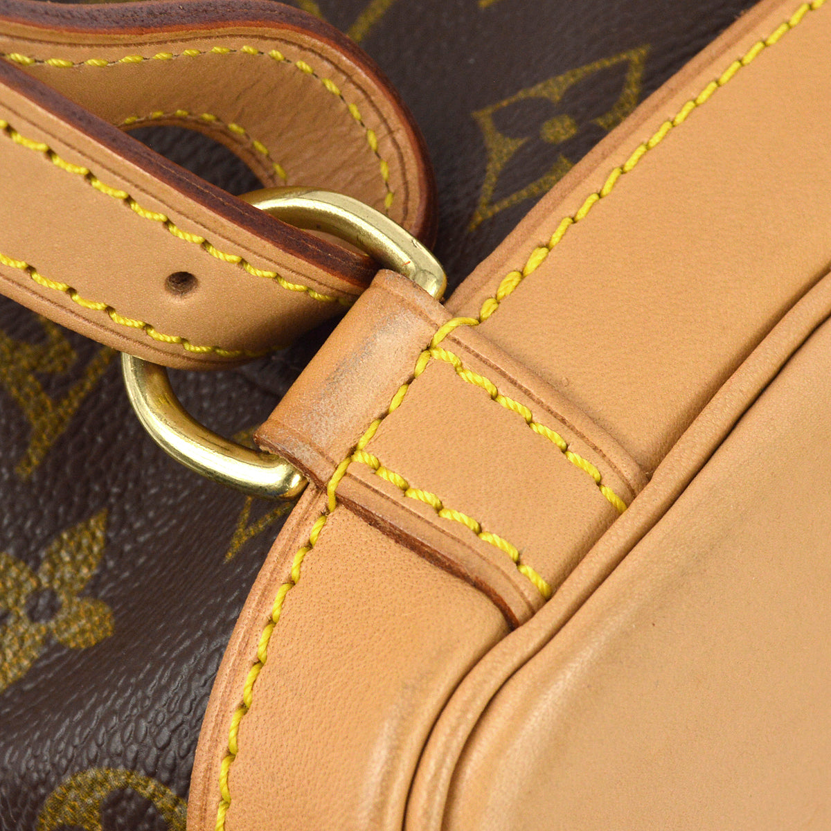 Louis Vuitton 1997 Monogram Mini Montsouris Backpack Handbag M51137