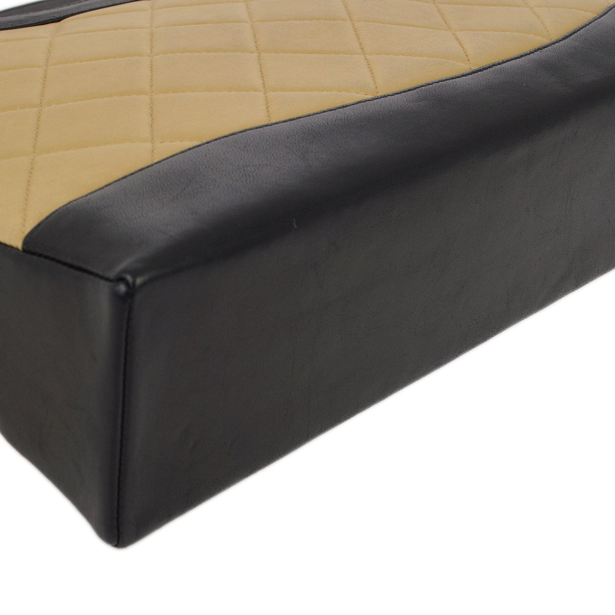 Chanel 31 Beige Calfskin Cambon Ligne Tote Handbag