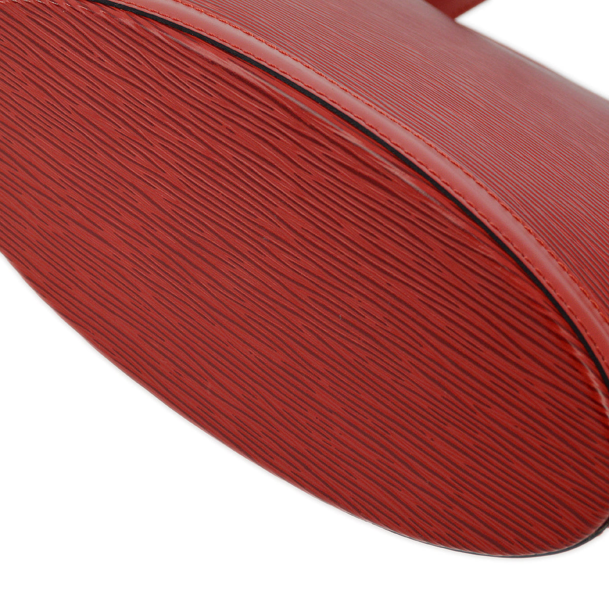 Louis Vuitton 1999 Red Epi Saint Jacques Poignee Long Tote Bag M52337