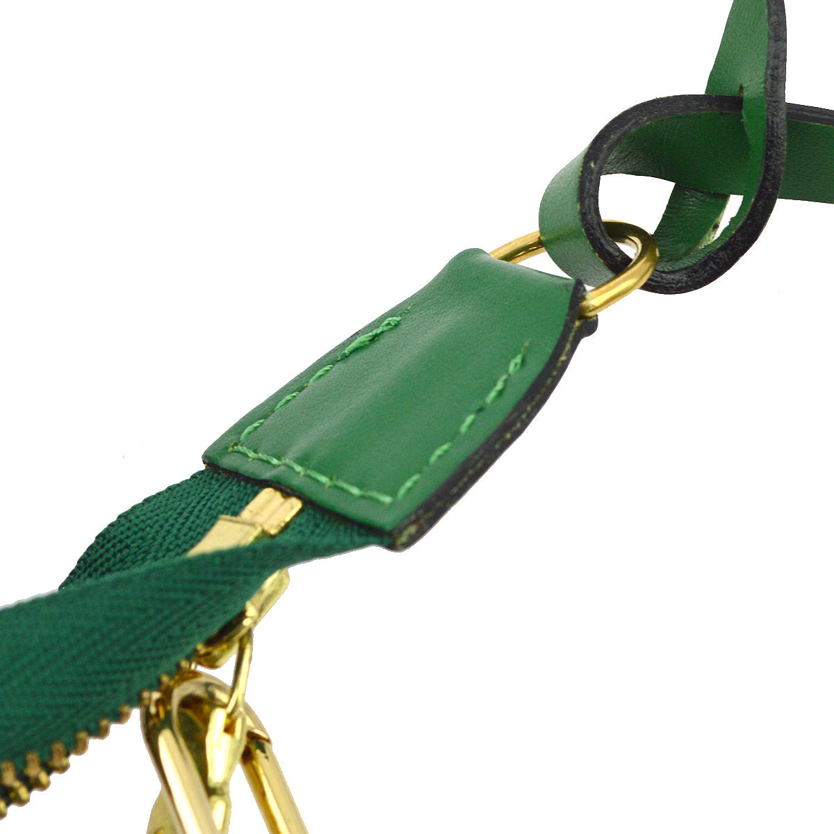 Louis Vuitton Green Epi Pochette Accessoires Handbag M52954