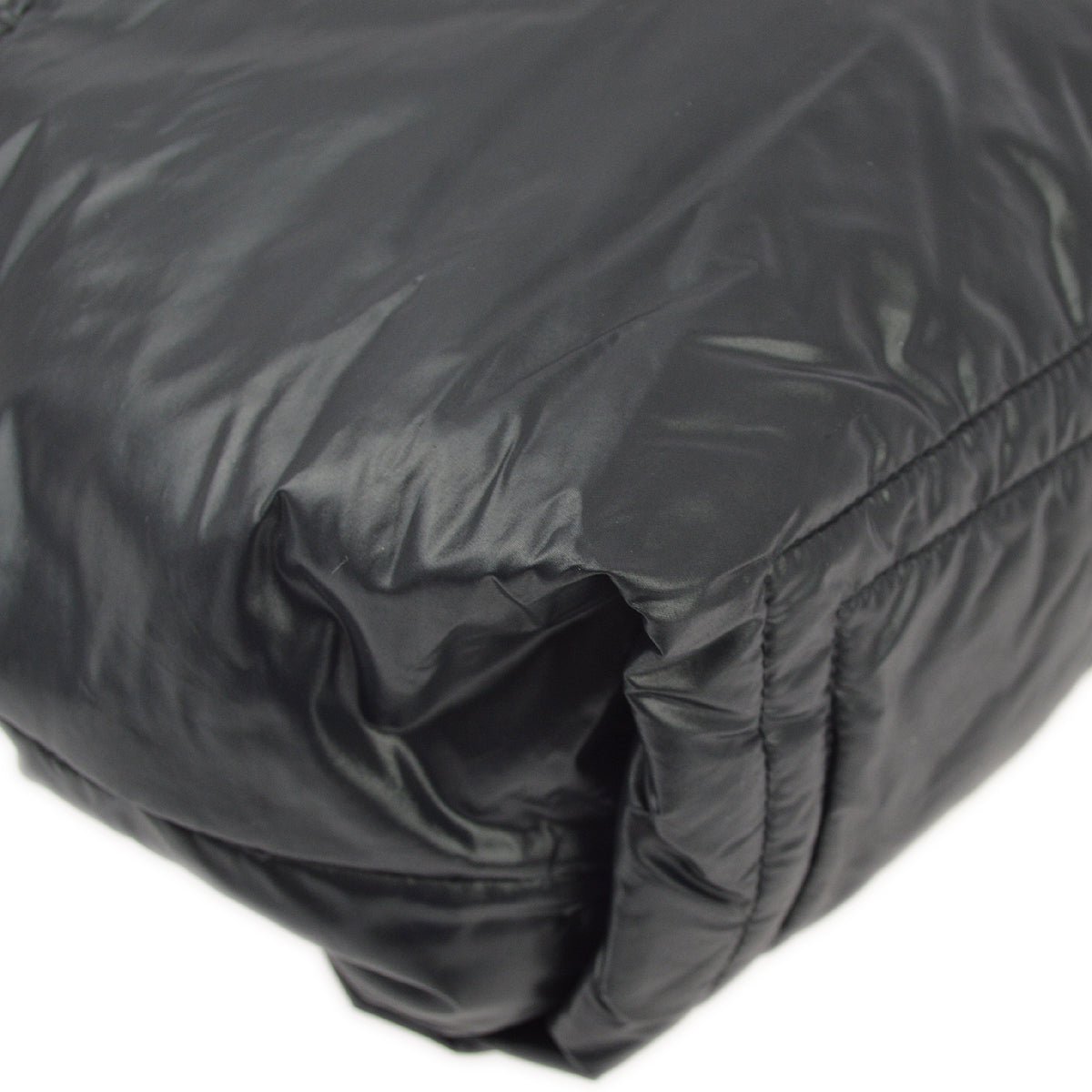 Chanel Black Nylon Coco Cocoon Tote Handbag