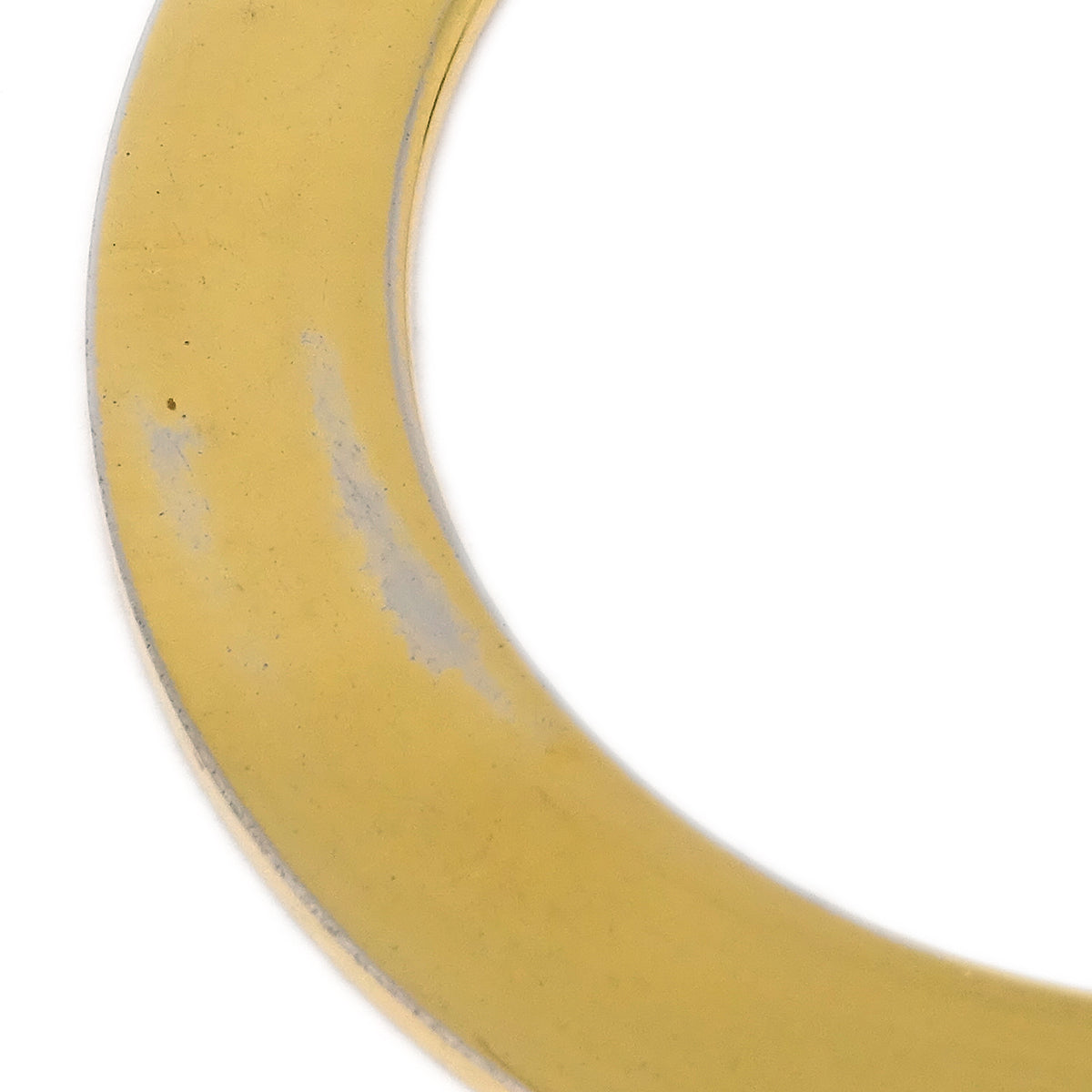 Chanel Hoop Dangle Earrings Clip-On Gold