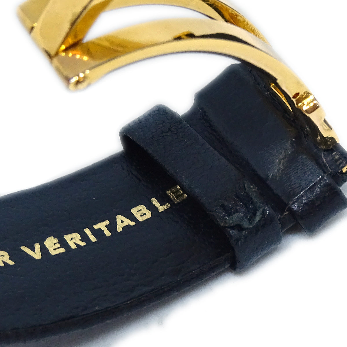 Chanel Matelasse Watch 18KYG Black