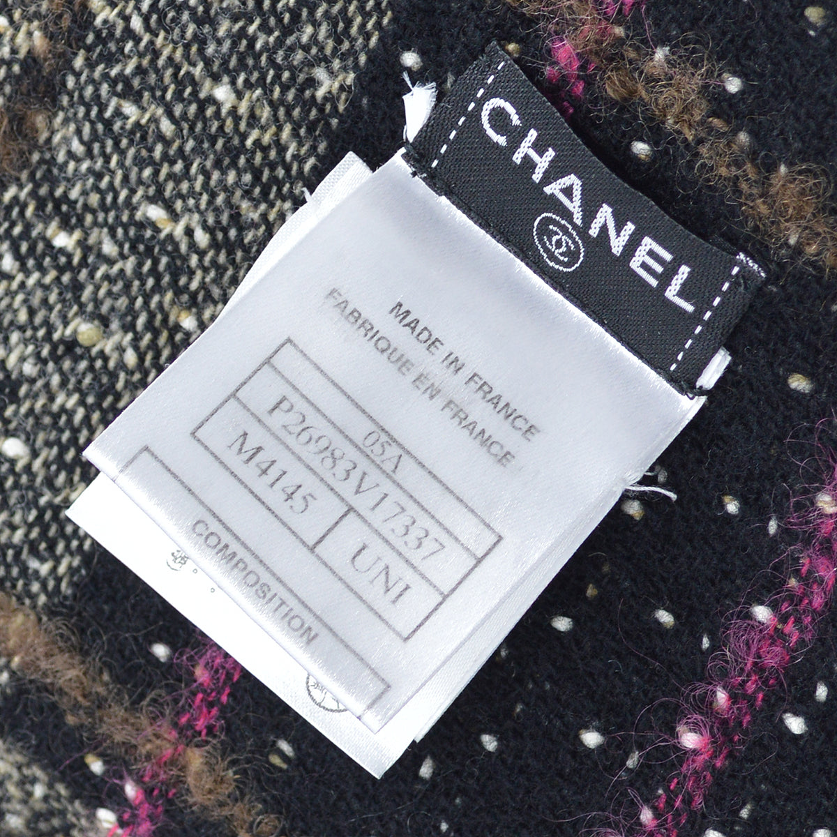 Chanel Stole Beige 05A #Uni