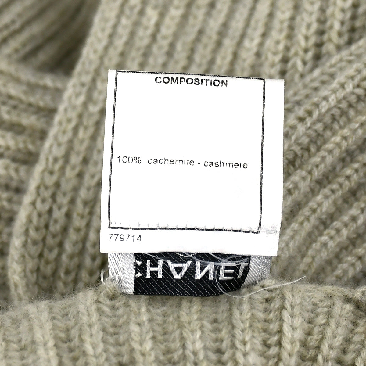 Chanel Sweater Gray 08C #38